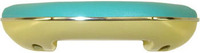 1955-59 Arm Rest Turquoise/Beige Cameo