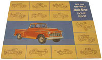 1956 Chevy Sales Brochure