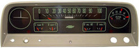 1964-66 Chevy Gauge Cluster with Tachometer 