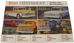 1960 Sales Brochure Chevy