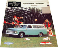 1965 Sales Brochure Chevy Suburban