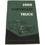 1960 Factory Owners Manual Chevy