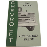 1961 Operators Guide Chevy