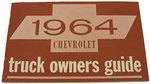 1964 Factory Owners Manual Chevy