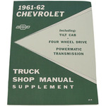 1961-62 Shop Manual Supplement Chevy