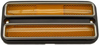 1968-72 Side Marker Deluxe Amber