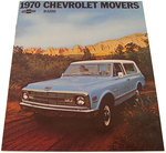 1970 Sales Brochure Full Color Chevy Blazer