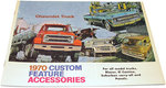 1970 Custom Feature Accessories Brochure Chevy