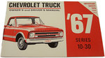 1967 Chevy Factory Owners Manual 
