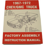 1967-72 Factory Assembly Instruction Manual Chevy/GMC
