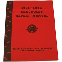 1935-36 Chevy Factory Shop Manual 