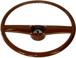 1969-72 Steering Wheel Saddle/Brown