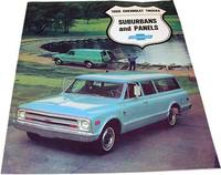 1968 Sales Brochure Full Color Suburban/Panel