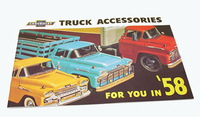1958 Chevy Accessory Sales Brochure
