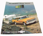 1972 Chevy Suburban Full Color Sales Brochure