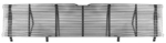 1971-72 Chevy Brushed Billet Aluminum Grill Insert 4 Mill