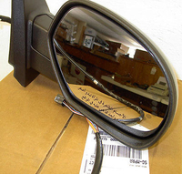 NOS 2007-08 Chevy GMC Silverado Escalade Mirror Assembly Arabic GM