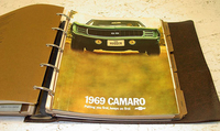 1969 Chevrolet SS Caprice Nova Camaro Corvette Impala Chevelle Sales Album Rare