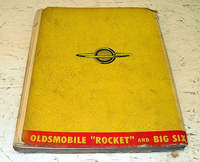 1949 Oldsmobile Rocket Big Six Advance Technical Information Manual Original
