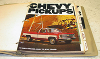 1977 Chevy Truck Suburban Silverado Truck Valves Product Training Book