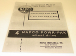 1960-63 Napco Installation Manual 1 1/2 - 2 Ton