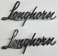 1969-72 Chevy GMC Longhorn Rear Quarter Panel Emblems