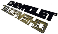 1981-1987 Chevrolet Tailgate Emblem Fleetside