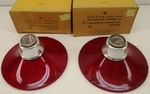 NORS 1961 Stop / Taillamp Lens Pair - Ford Passenger Station Wagon Country