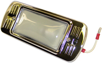 1947-55 Domelamp Assembly with Chrome Plated Bezel