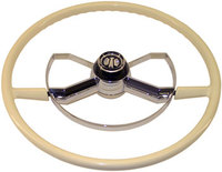 1947-55 Steering Wheel Butterfly Style Ivory