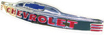 1947-53 Chevy Hood Emblem Chrome