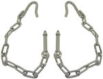 1941-46 Tailgate Chain Set Zinc Coated