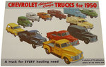 1950 Chevy Sales Brochure 