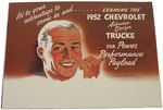 1952 Chevy Sales Brochure 