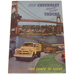 1954 Chevy Sales Brochure 