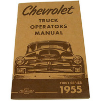 1955 1st Series Chevy Factory Owners Manual 
