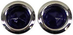 1955-59 Blue Dot Set Glass