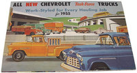 1955 Chevy Sales Brochure
