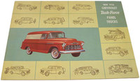 1956 Chevy Panel Truck Sales Brochure 