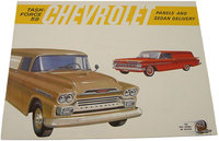1959 Chevy Panel Truck Sales Brochure 