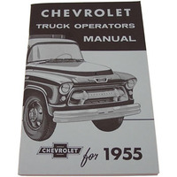 1955 Chevy Factory Owners Manual 