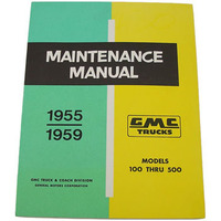 1955-59 GMC Factory Shop Manual 