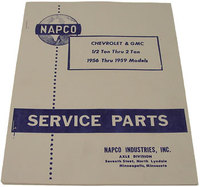 1955-59 NAPCO 4x4 Service Shop Manual 