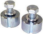 1960-66 Tailgate Hinge Set Stepside Zinc Plated