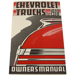 1938 Chevy Factory Owners Manual 
