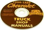 1954-55 Chevy Shop Manual on CD