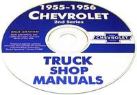 1955-56 Chevy Shop Manual on CD 