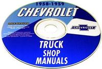 1958-59 Chevy Shop Manual on CD 