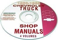1963-66 Shop Manual on CD Chevy
