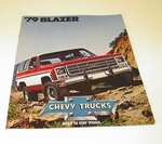 NOS 1979 Chevrolet Blazer 4x4 Sales Brochure